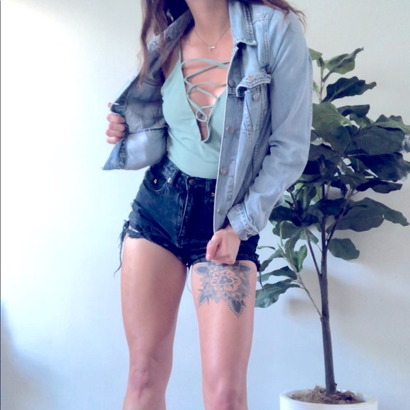 Lulu’s | Olive One Piece Swimwear - Picture 3 of 6